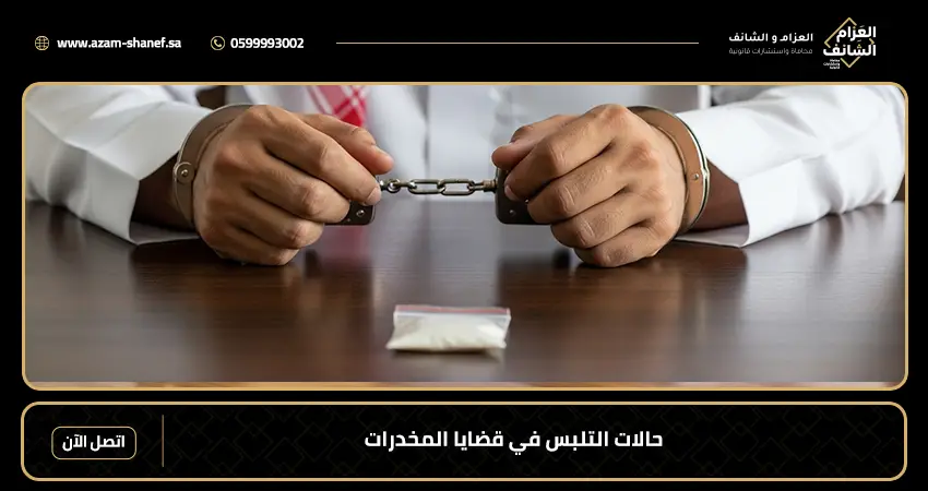 حالات التلبس في قضايا المخدرات