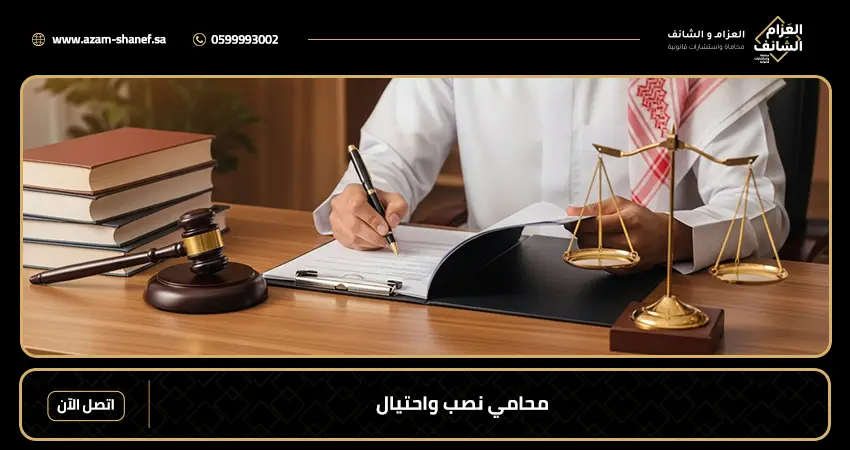 محامي نصب واحتيال