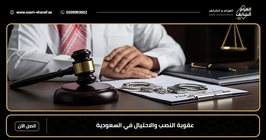 عقوبة النصب والاحتيال في السعودية