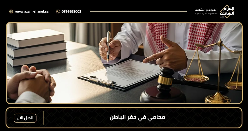 محامي في حفر الباطن