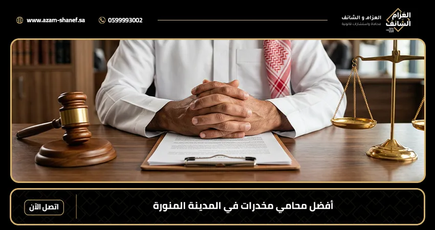 أفضل محامي مخدرات في المدينة المنورة