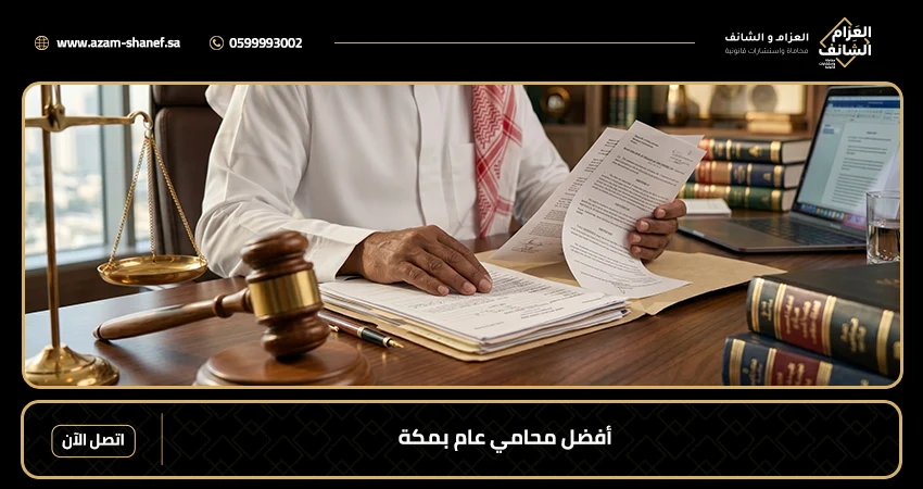 أفضل محامي عام بمكة